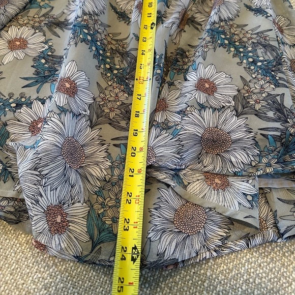 Floral Print Women's Skirt - Picture 13 of 15